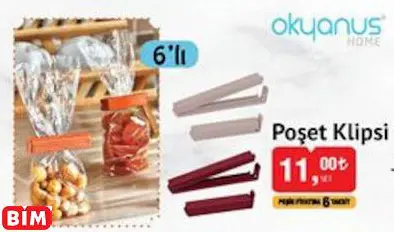 OKYANUS HOME POŞET KLİPSİ OKYANUS HOME POŞET KLİPSİ